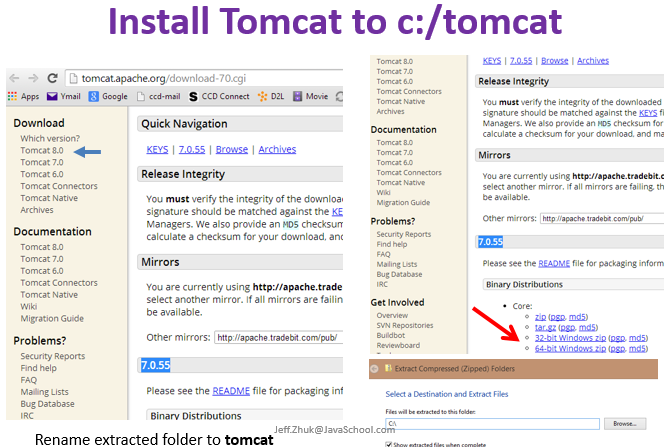 installTomcat